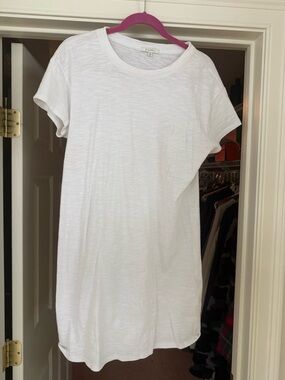 Z supply white tshirt dress size medium